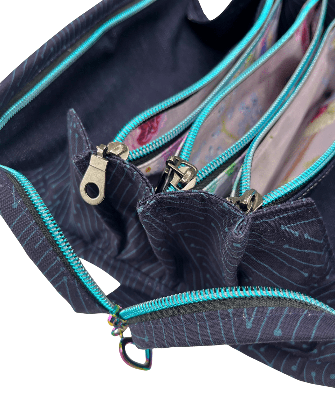 Sew Together Bag | Blue Aqua Puffin | Craft Organisation - Uphouse Crafts