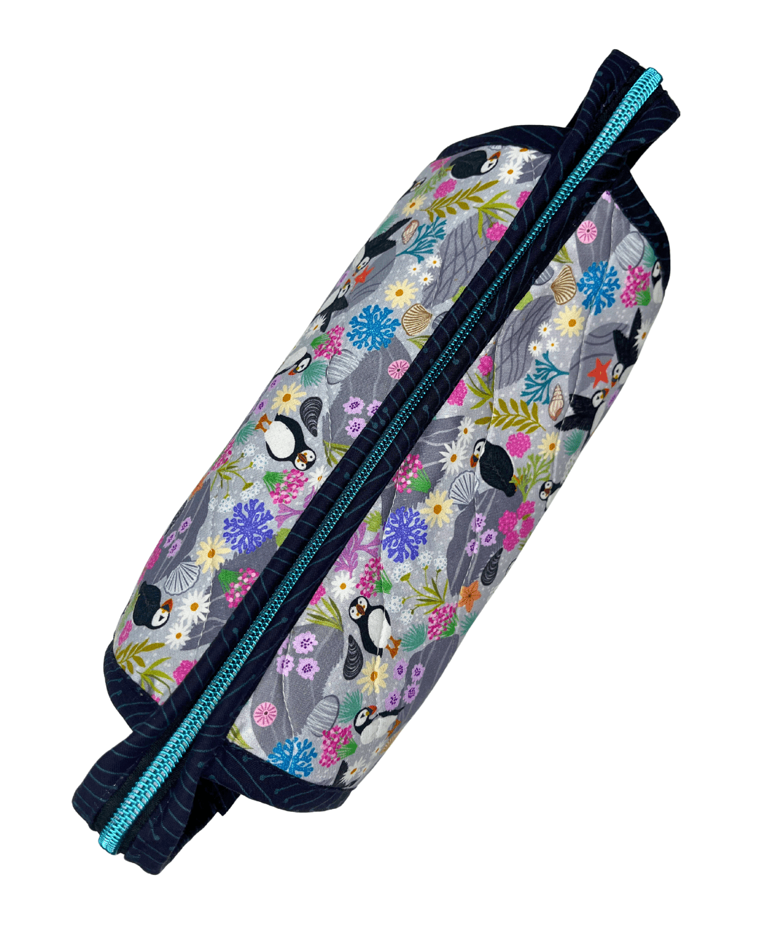 Sew Together Bag | Blue Aqua Puffin | Craft Organisation - Uphouse Crafts