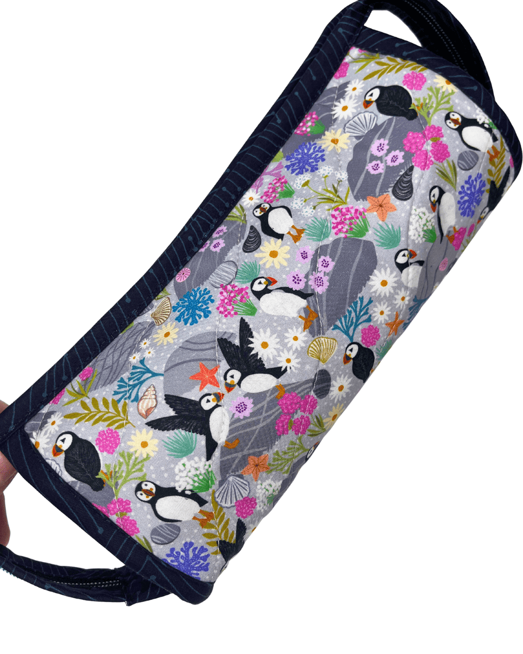 Sew Together Bag | Blue Aqua Puffin | Craft Organisation - Uphouse Crafts
