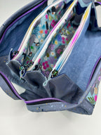 Sew Together Bag | Blue Grey Lilac Puffin | Craft Organisation - Uphouse Crafts