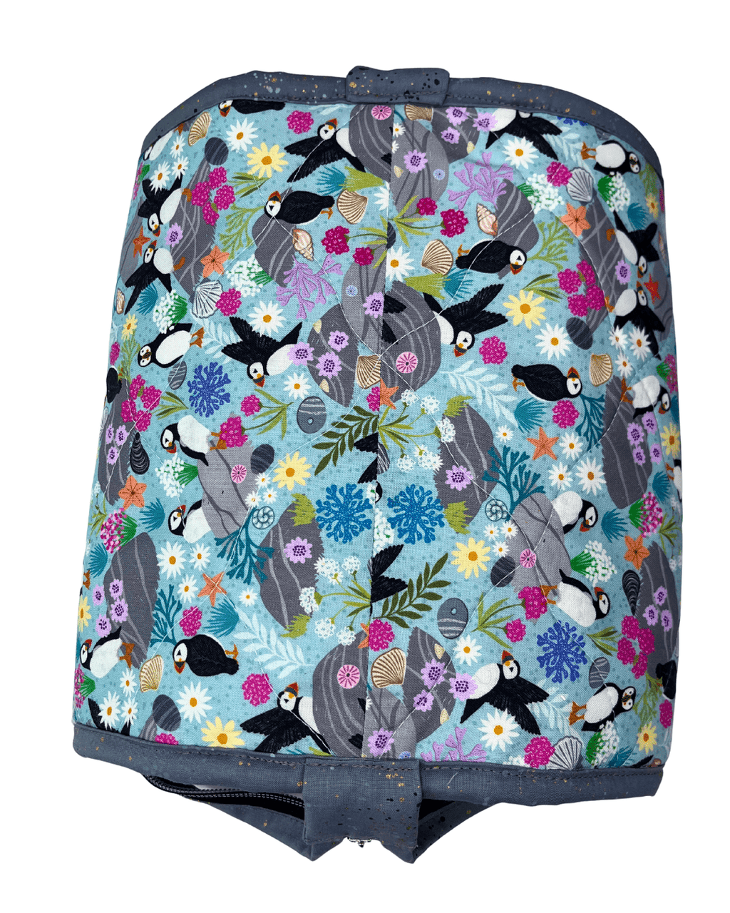 Sew Together Bag | Blue Grey Puffin | Craft Organisation - Uphouse Crafts
