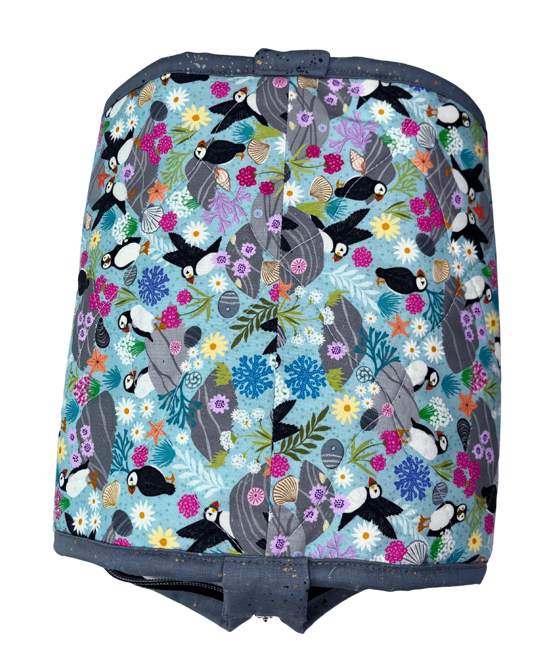 Sew Together Bag | Blue Grey Puffin | Craft Organisation - Uphouse Crafts