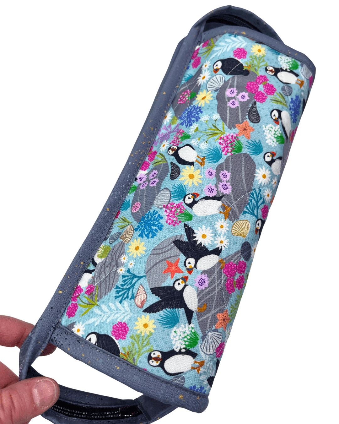 Sew Together Bag | Blue Grey Puffin | Craft Organisation - Uphouse Crafts