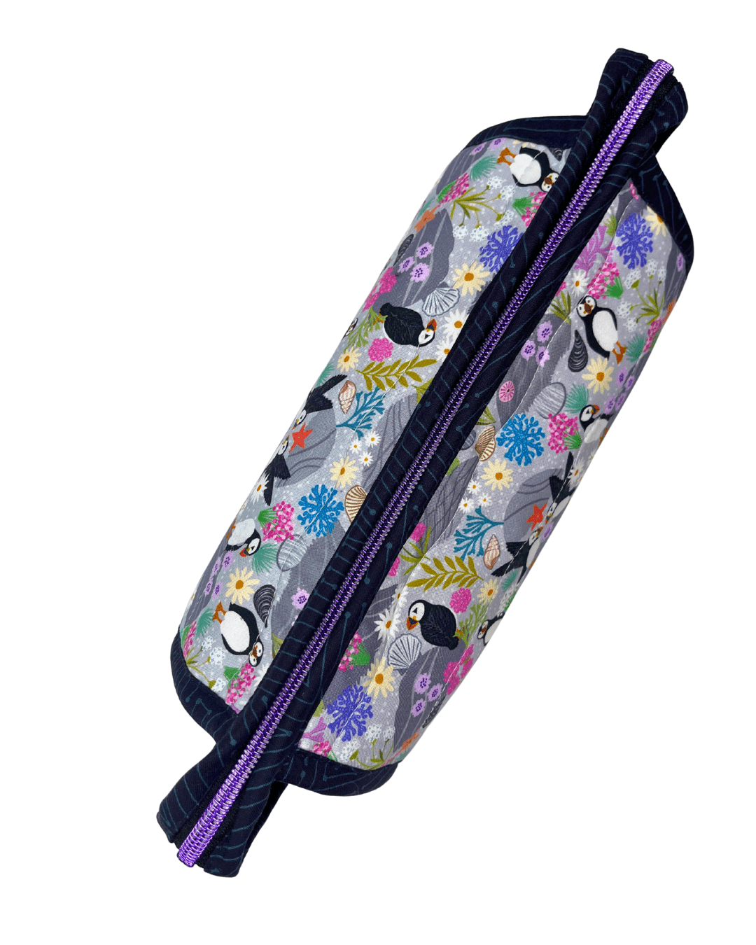 Sew Together Bag | Blue Lilac Puffin | Craft Organisation - Uphouse Crafts