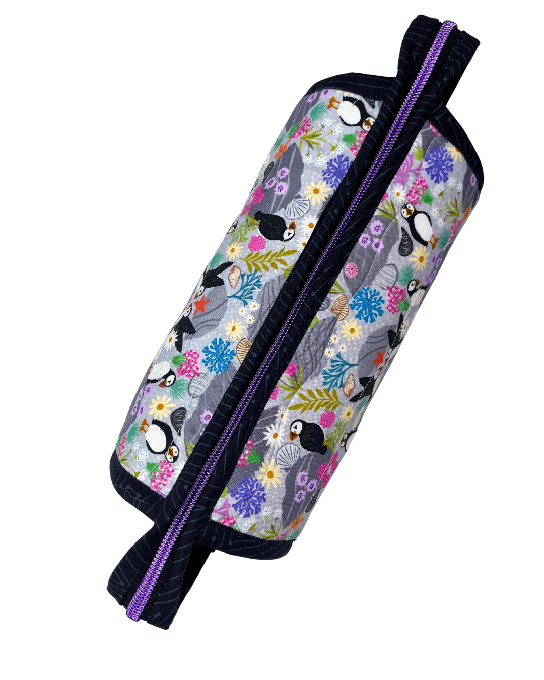 Sew Together Bag | Blue Lilac Puffin | Craft Organisation - Uphouse Crafts