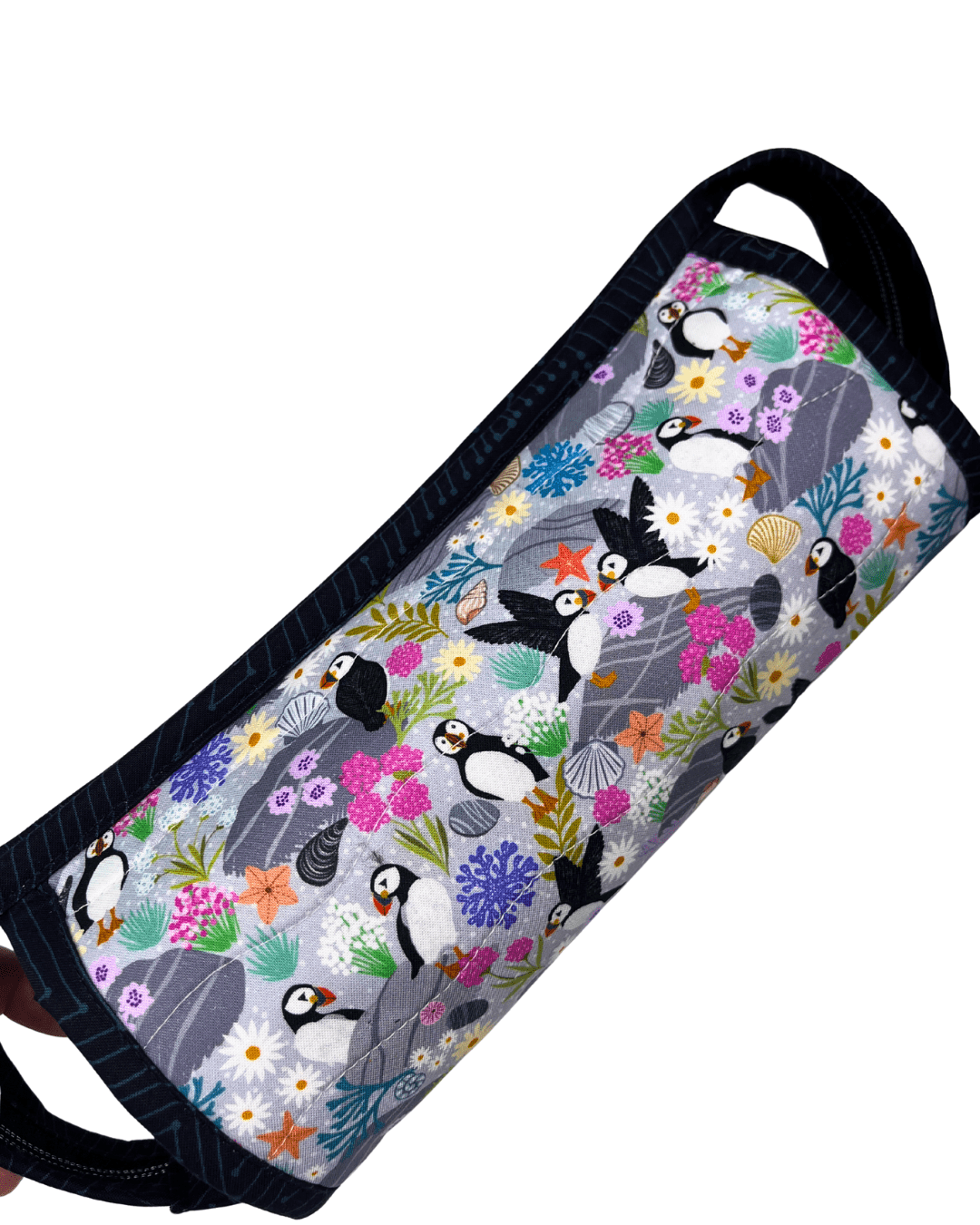 Sew Together Bag | Blue Lilac Puffin | Craft Organisation - Uphouse Crafts