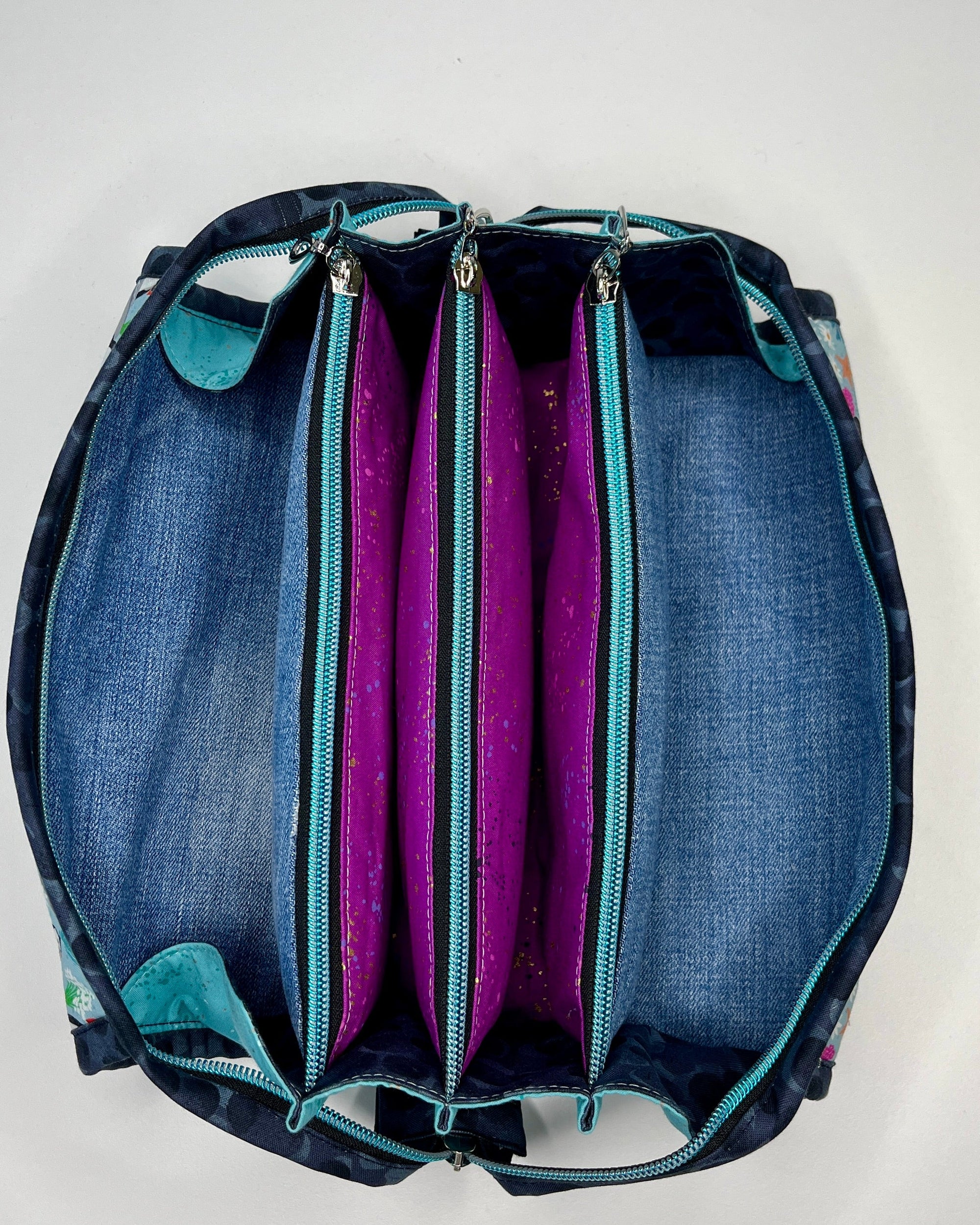 Sew Together Bag | Blue Puffin 3 | Craft Organisation - Uphouse Crafts