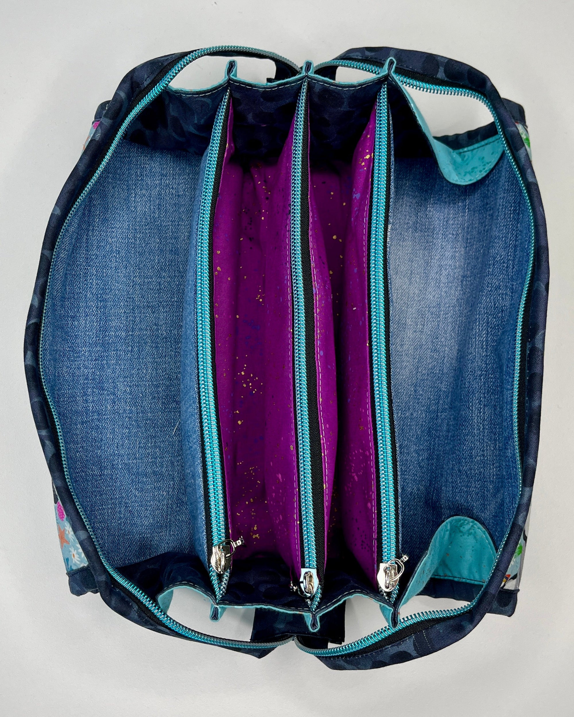 Sew Together Bag | Blue Puffin 3 | Craft Organisation - Uphouse Crafts
