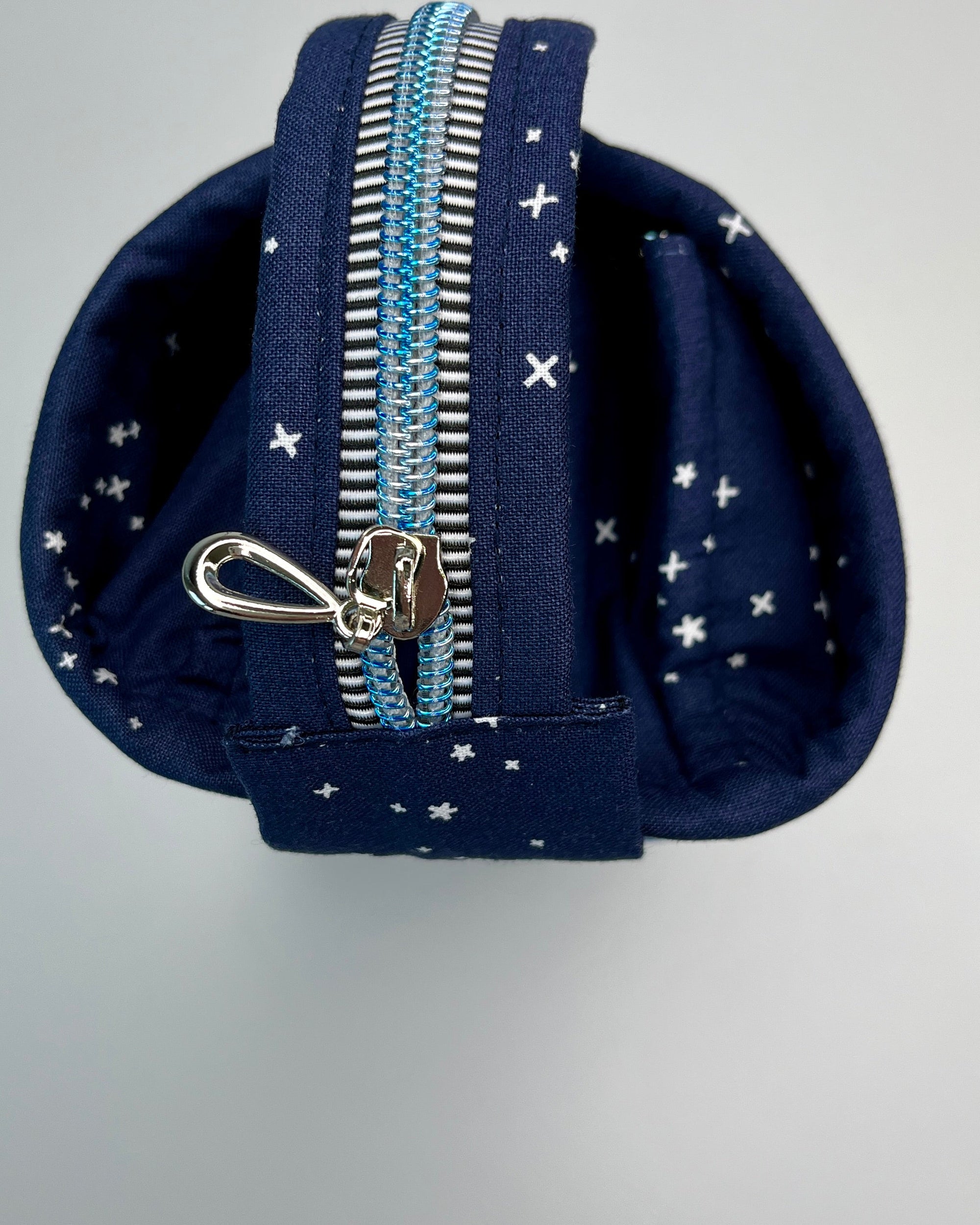 Sew Together Bag | Dark Blue Puffin - 3 | Craft Organisation - Uphouse Crafts