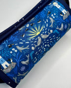 Sew Together Bag | Dark Blue Puffin - 3 | Craft Organisation - Uphouse Crafts