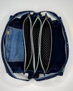 Sew Together Bag | Dark Blue Puffin - 3 | Craft Organisation - Uphouse Crafts