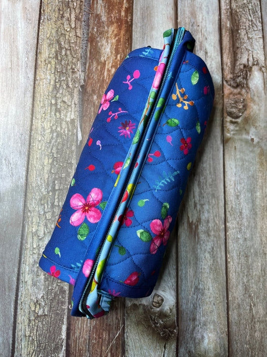 Sew Together Bag - Navy Floral - Uphouse Crafts
