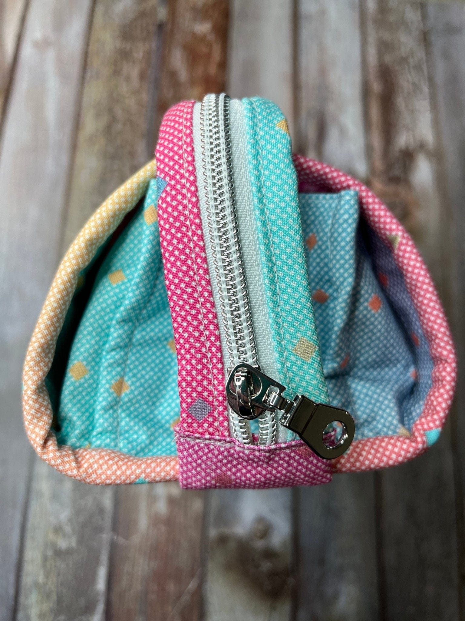 Sew Together Bag | Pink Lemon Floral | Organiser Bag