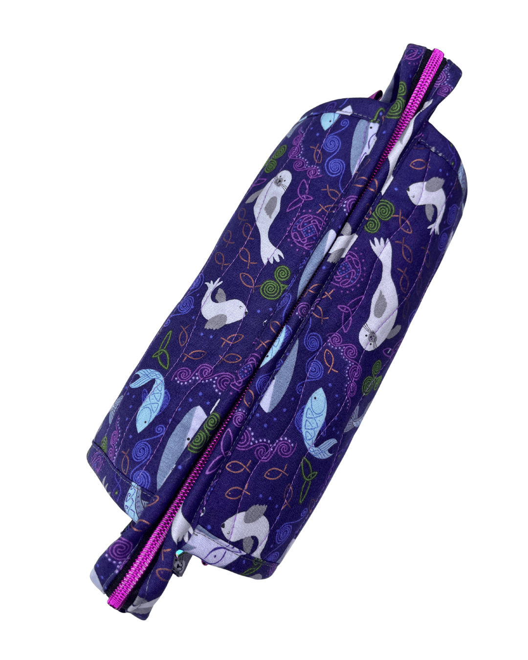 Sew Together Bag | Purple Seal Whale | Craft Organisation - Uphouse Crafts