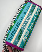 Sew Together Bag | Selvedge Pink Green | Craft Organisation - Uphouse Crafts