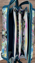Sew Together Bag | Teal Blue Puffin | Craft Organisation - Uphouse Crafts