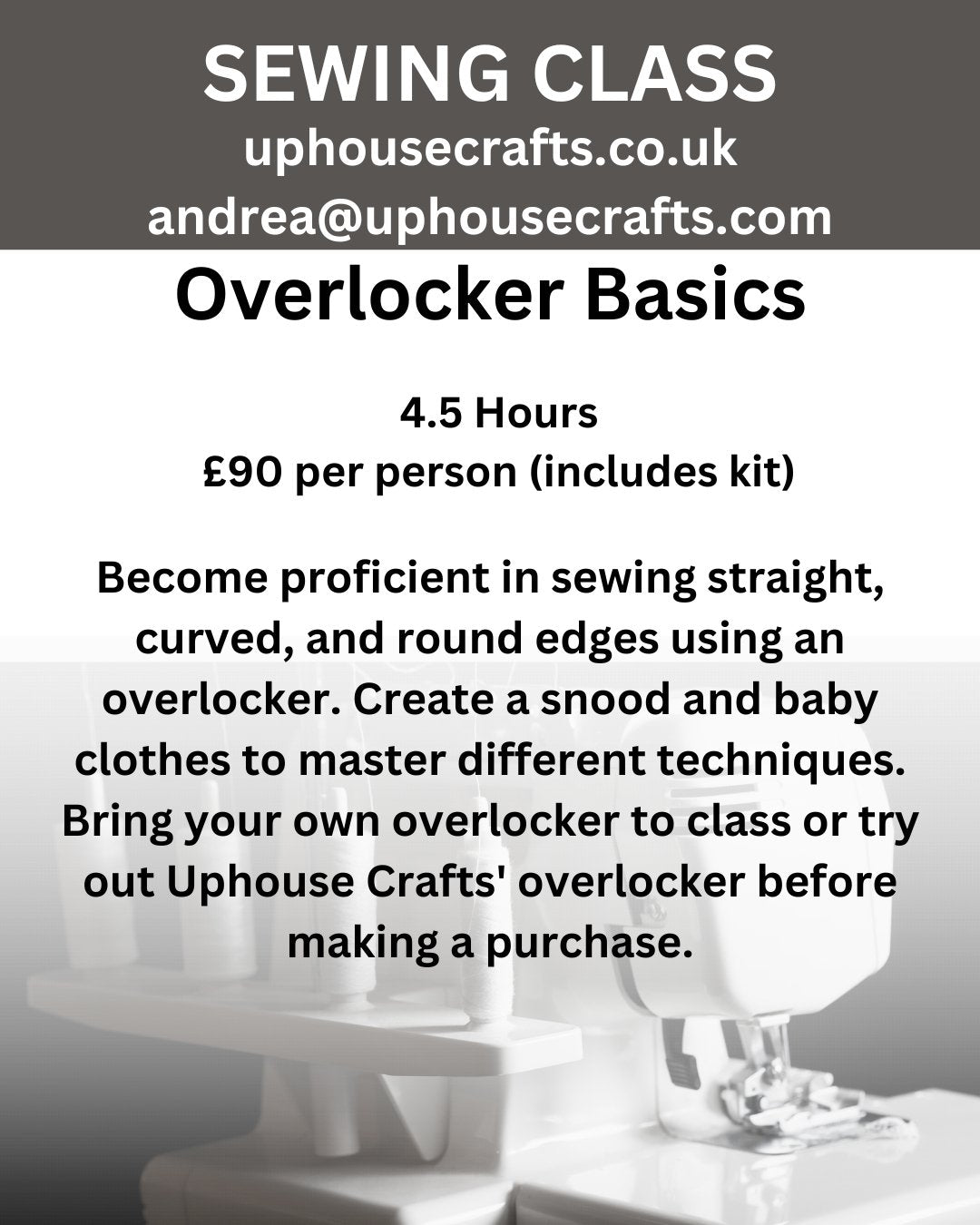 Sewing Classes in Shetland @ Uphouse Crafts - Uphouse Crafts