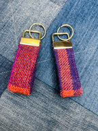 Shetland Tweed Keyring - Uphouse Crafts