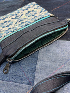 Shetland Wool Denim Crossbody Bag - Uphouse Crafts