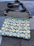 Shetland Wool Denim Crossbody Bag - Uphouse Crafts