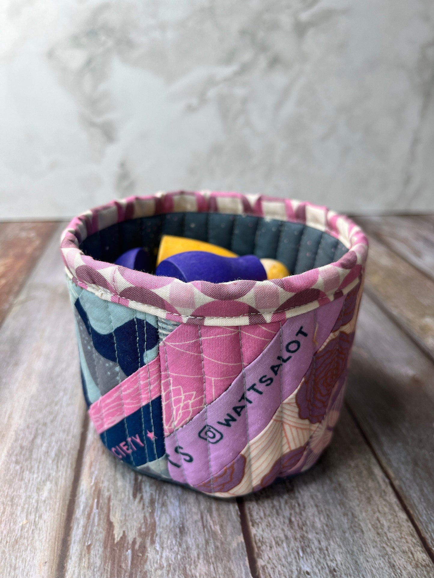 Small Fabric Tub Limited Edition No S202403 - Uphouse Crafts