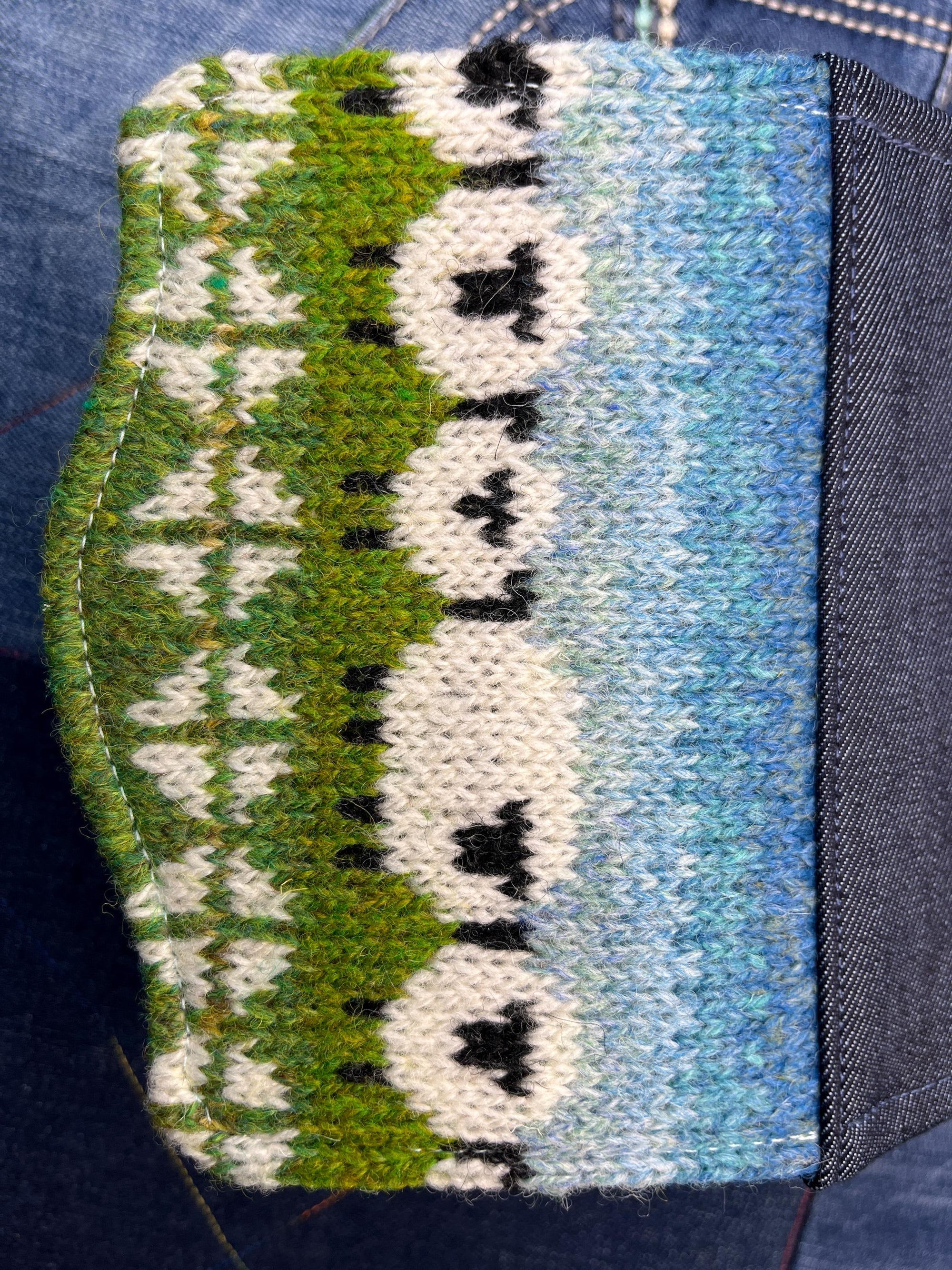 Spring Lamb Sheep Wool Purse - Uphouse Crafts