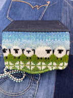 Spring Lamb Sheep Wool Purse - Uphouse Crafts