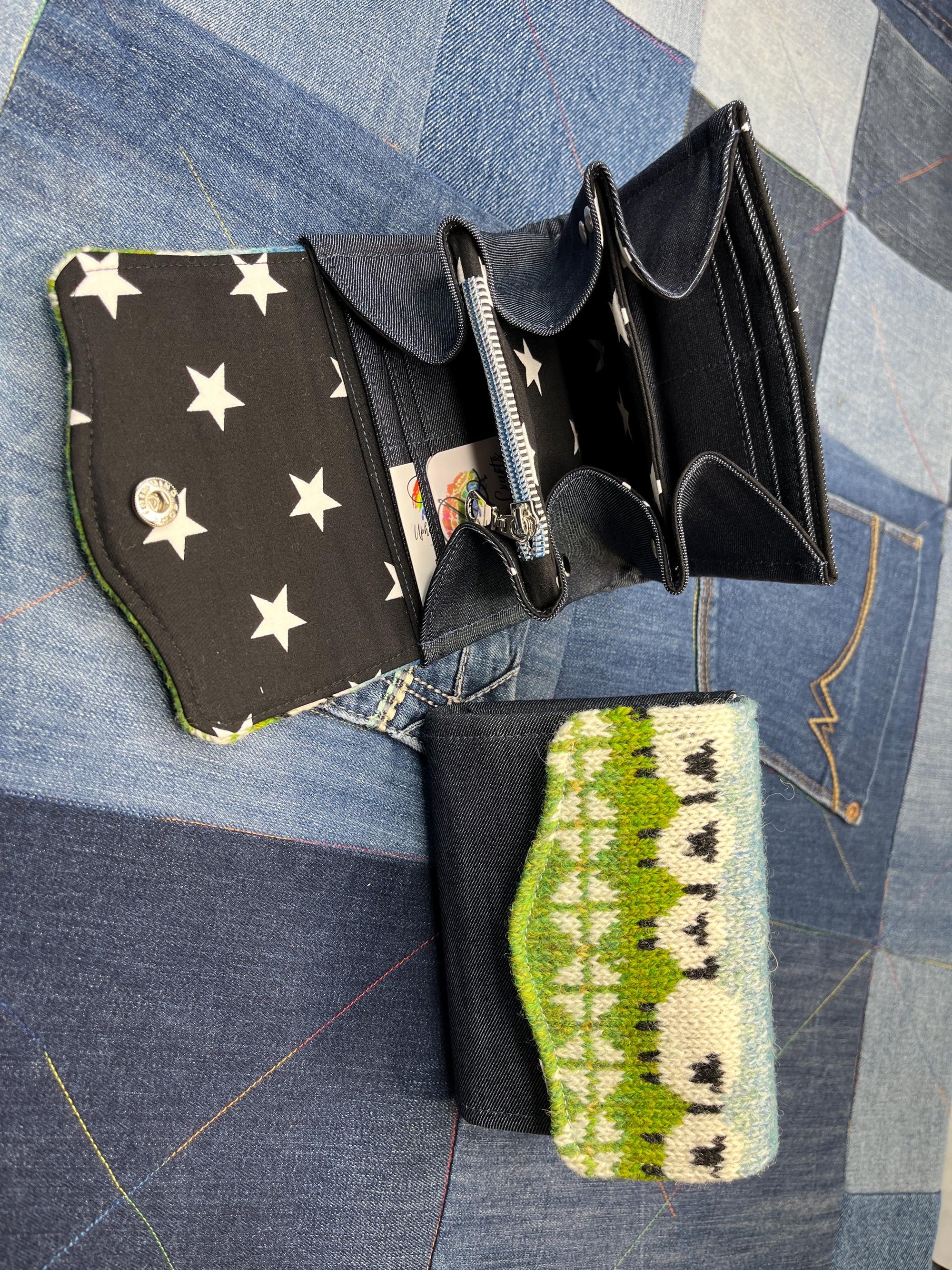 Spring Lamb Sheep Wool Purse - Uphouse Crafts