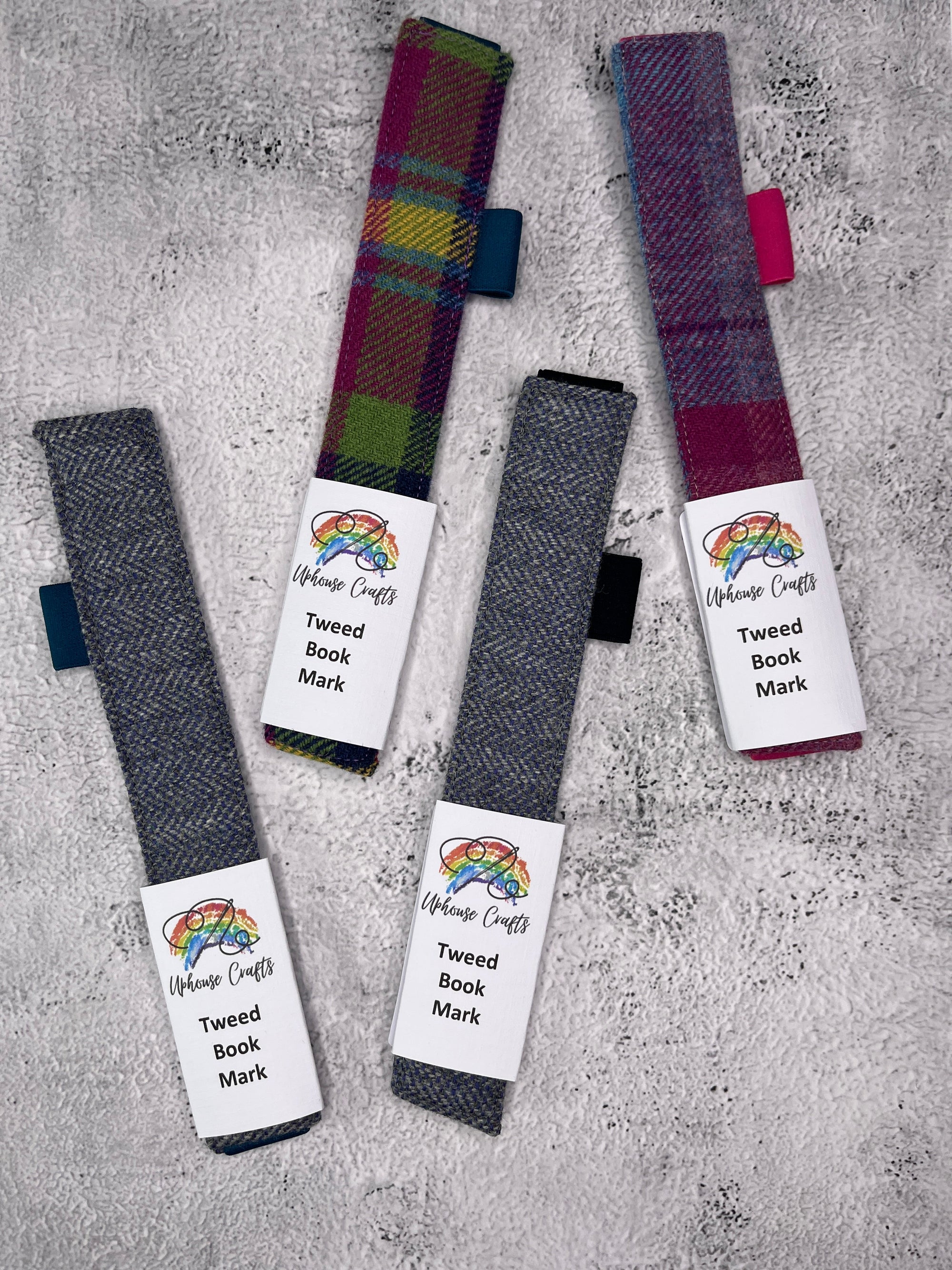 Tweed Bookmark - Uphouse Crafts