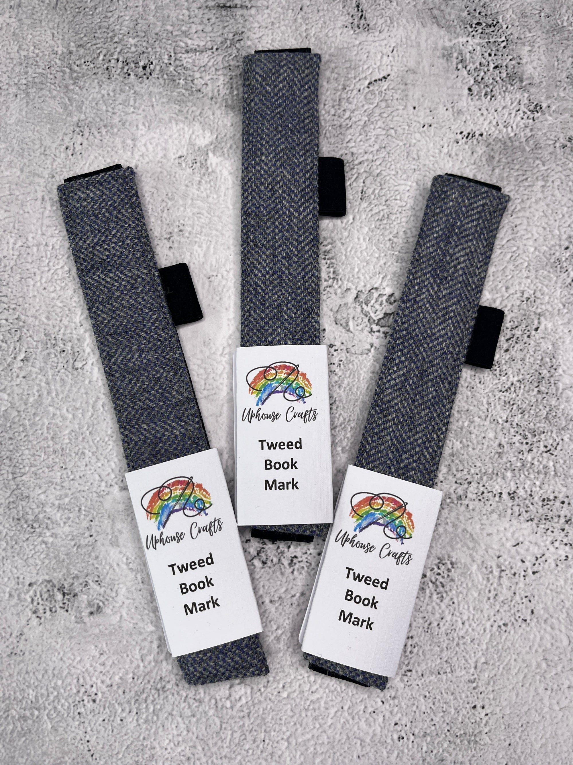 Tweed Bookmark - Uphouse Crafts