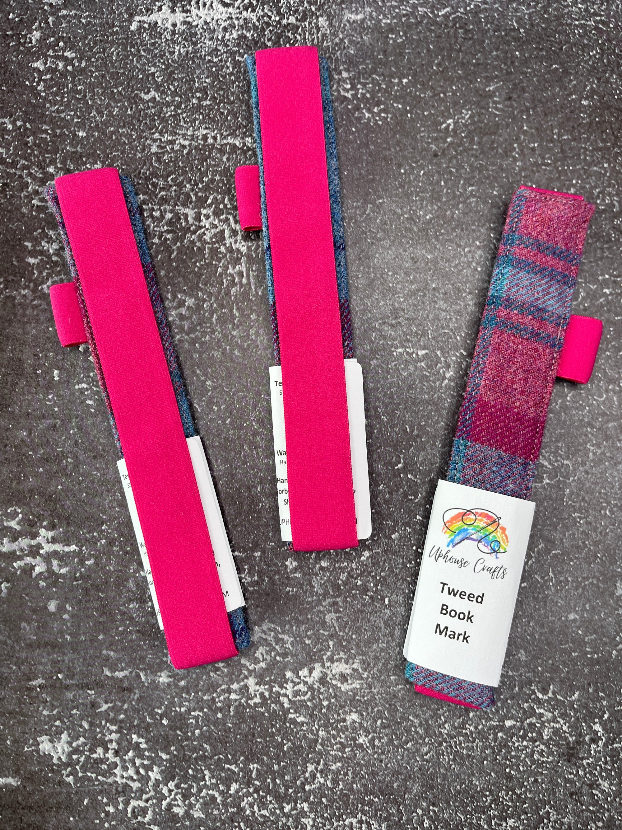 Tweed Bookmark - Uphouse Crafts