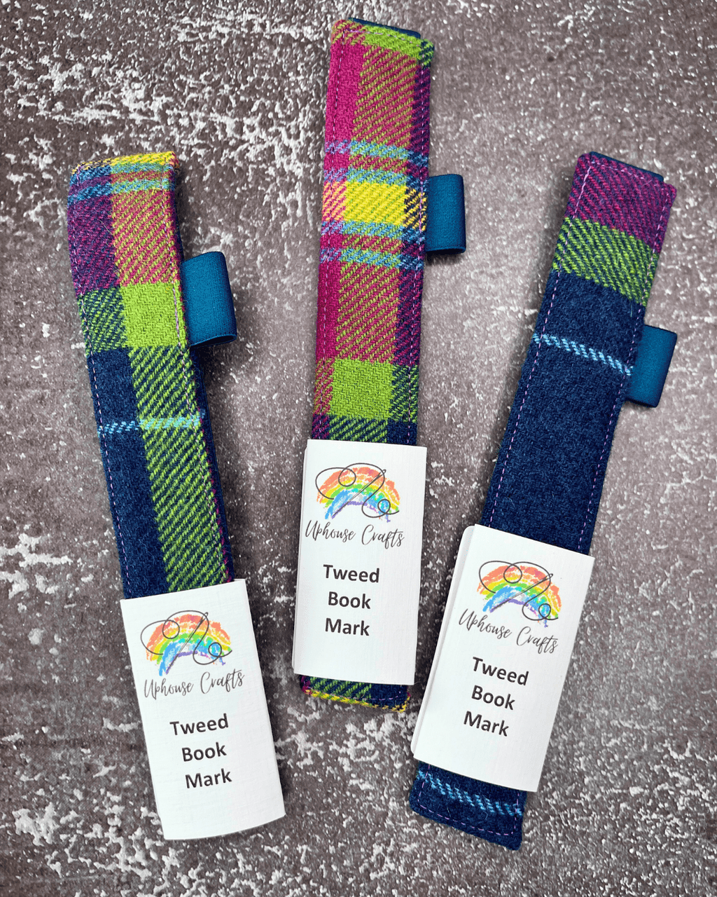 Tweed Bookmark - Uphouse Crafts