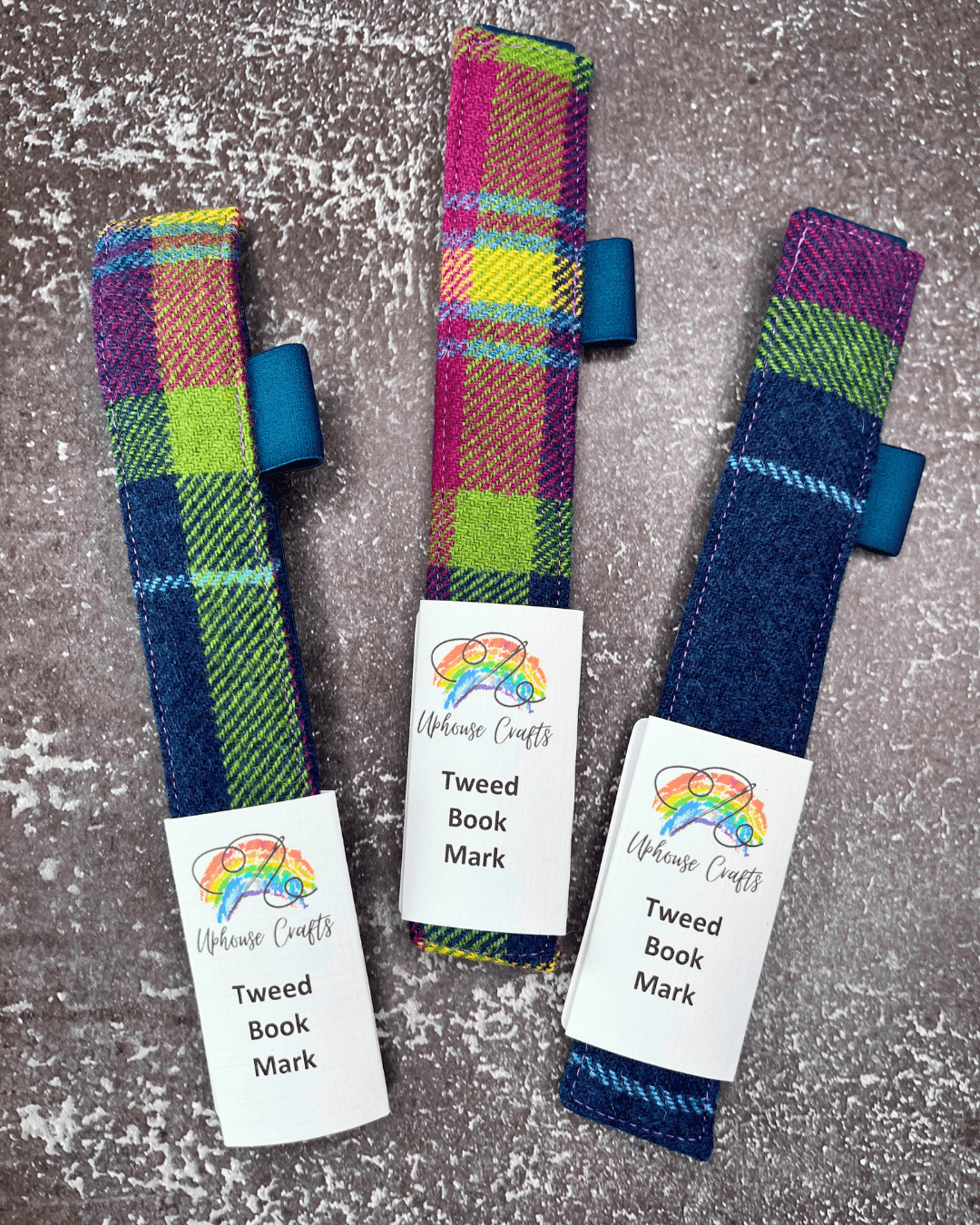 Tweed Bookmark - Uphouse Crafts