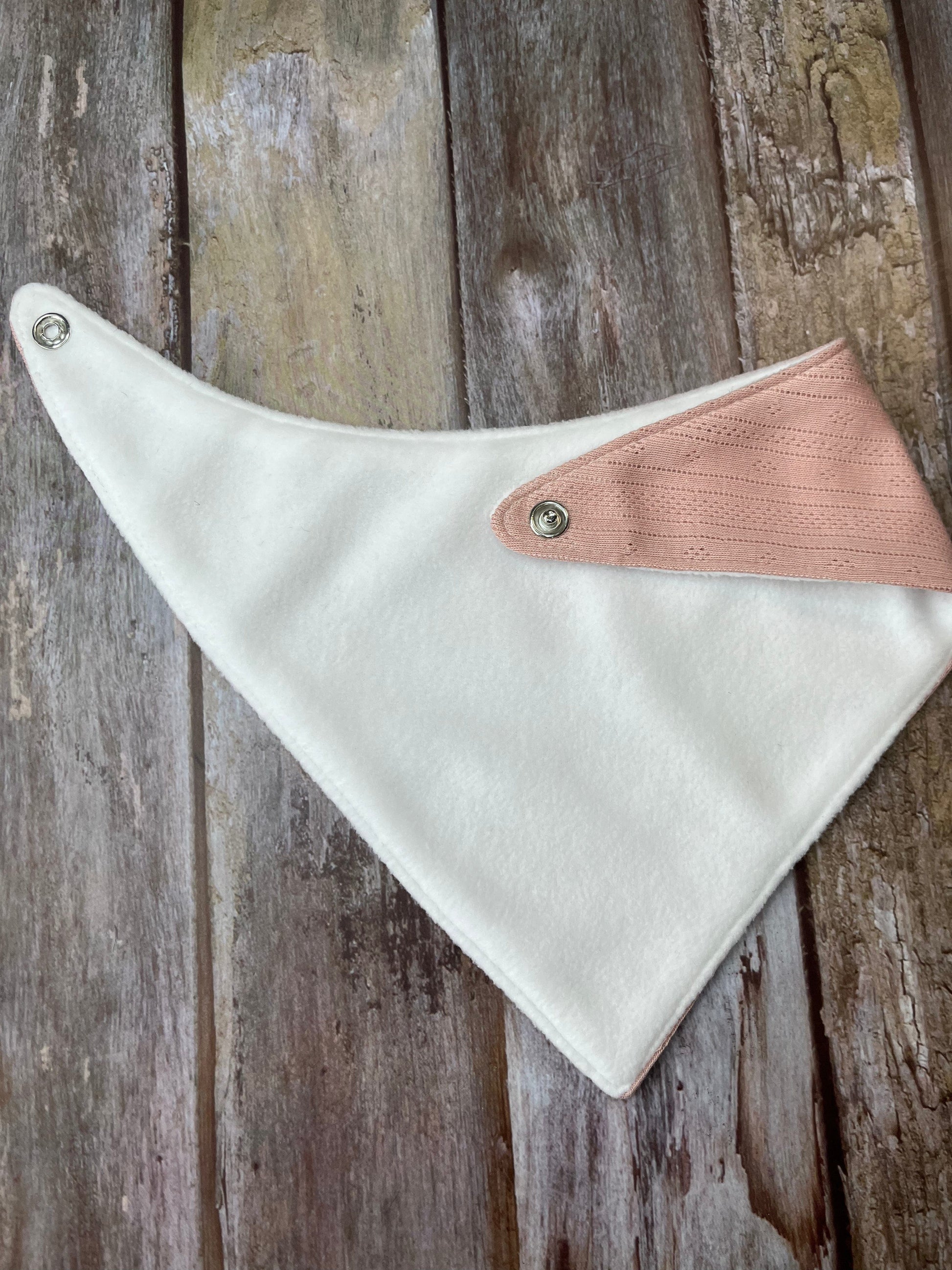 Baby Dribble Bib | Pointelle Cotton Jersey