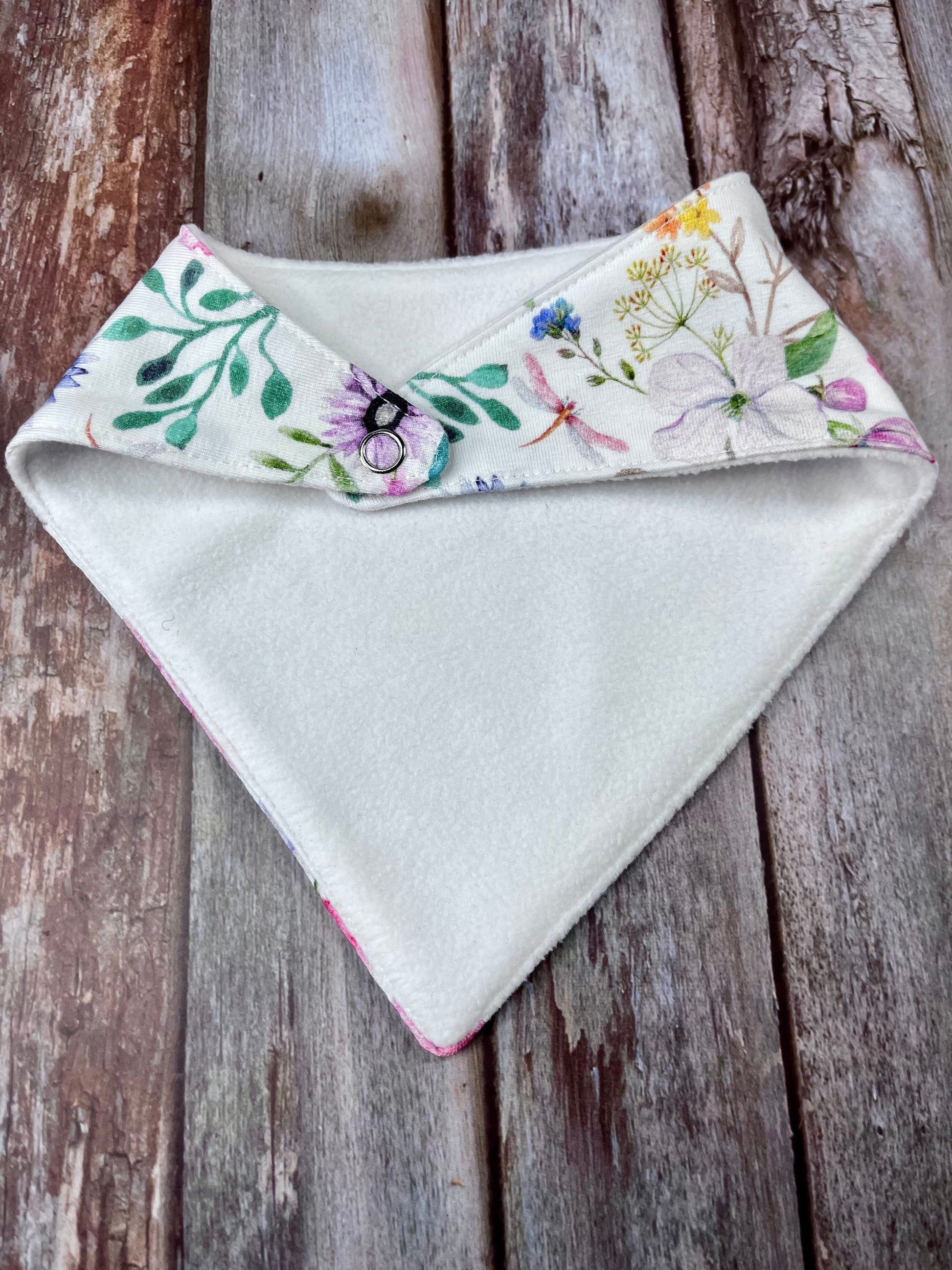 Baby Dribble Bib | Pastel Wild Flower