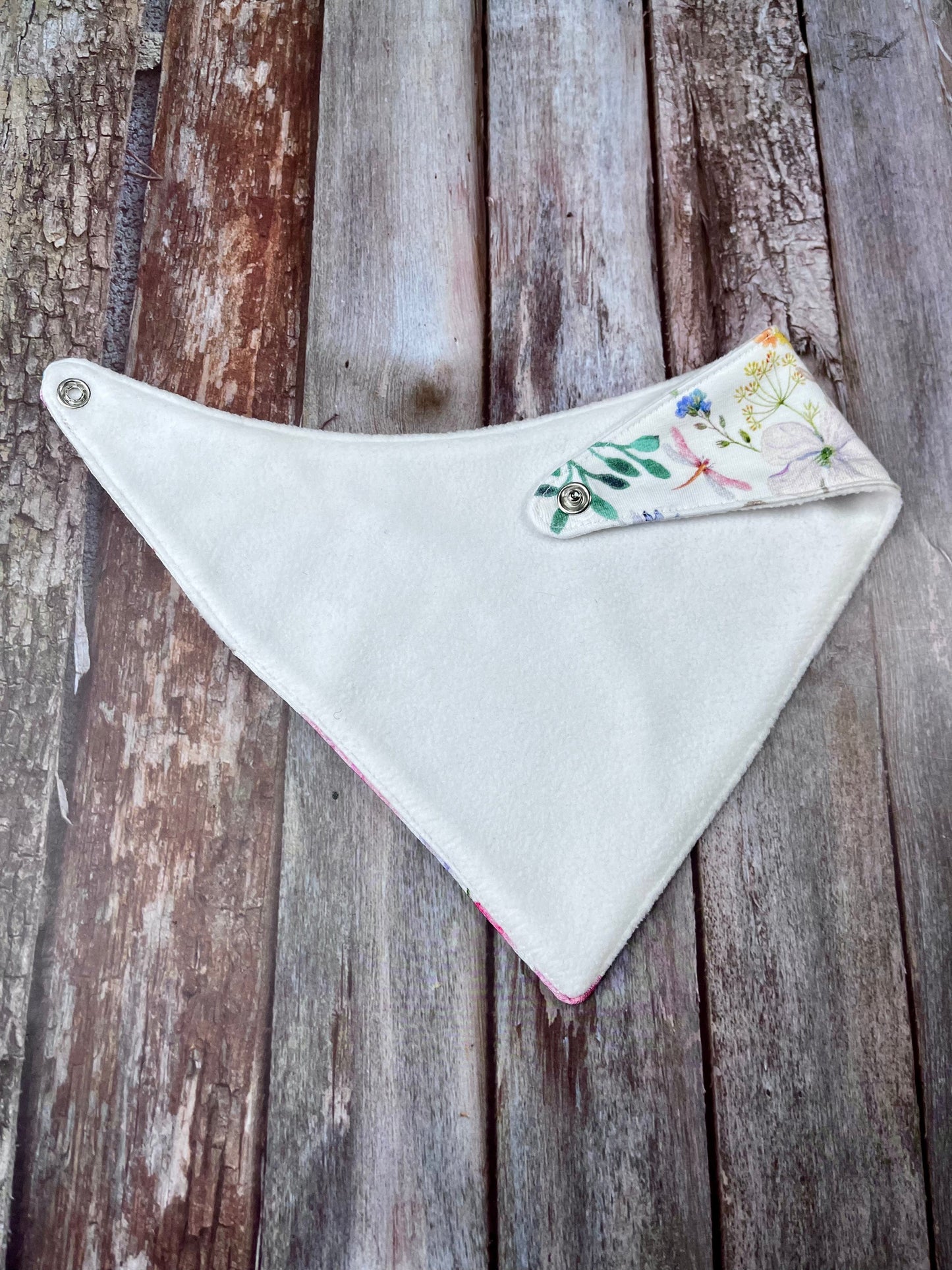 Baby Dribble Bib | Pastel Wild Flower