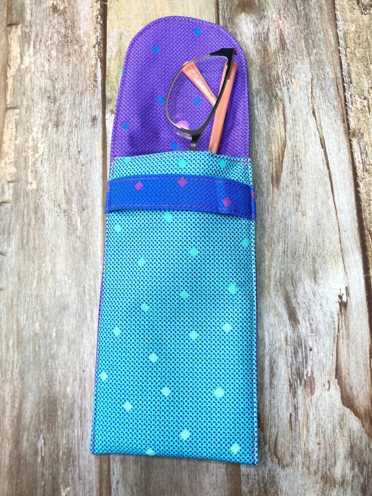 Glasses Case | Blue Ombre