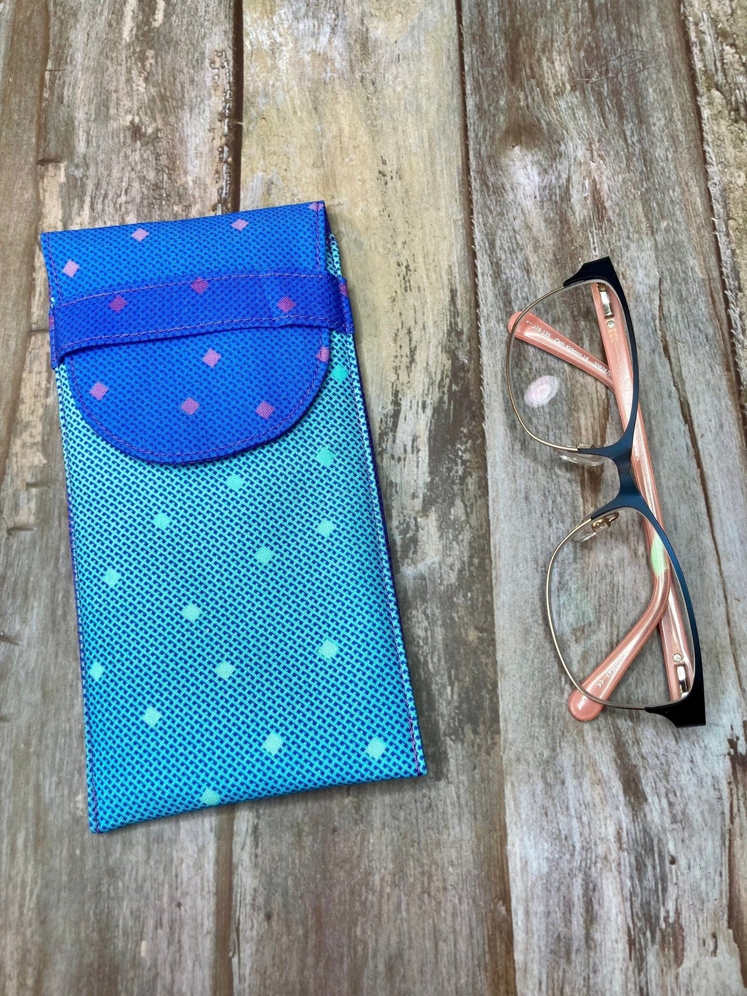 Glasses Case | Blue Ombre