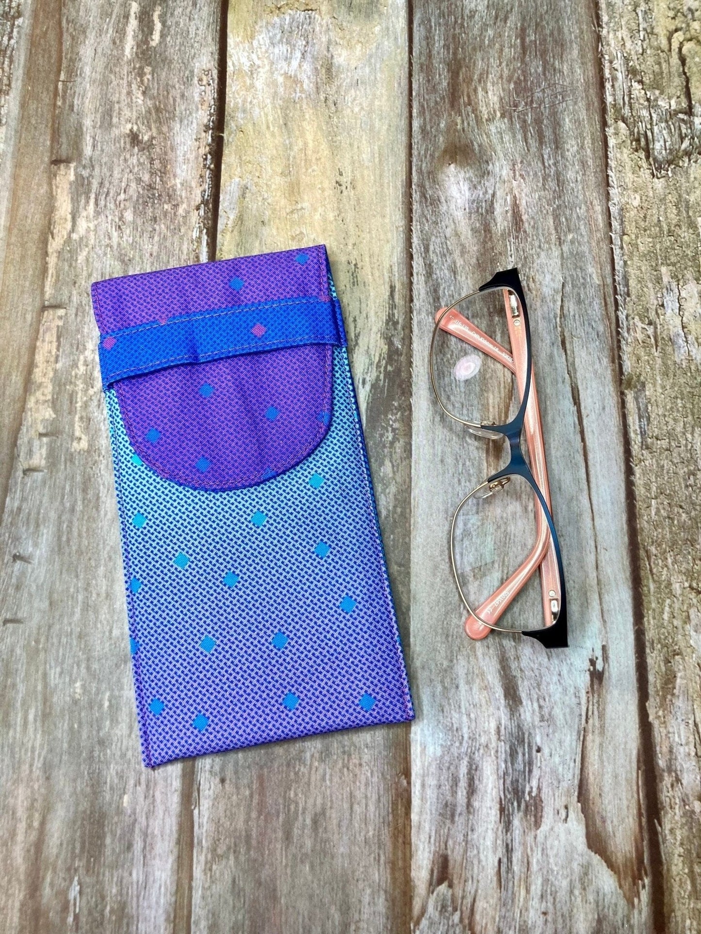 Glasses Case | Blue Ombre