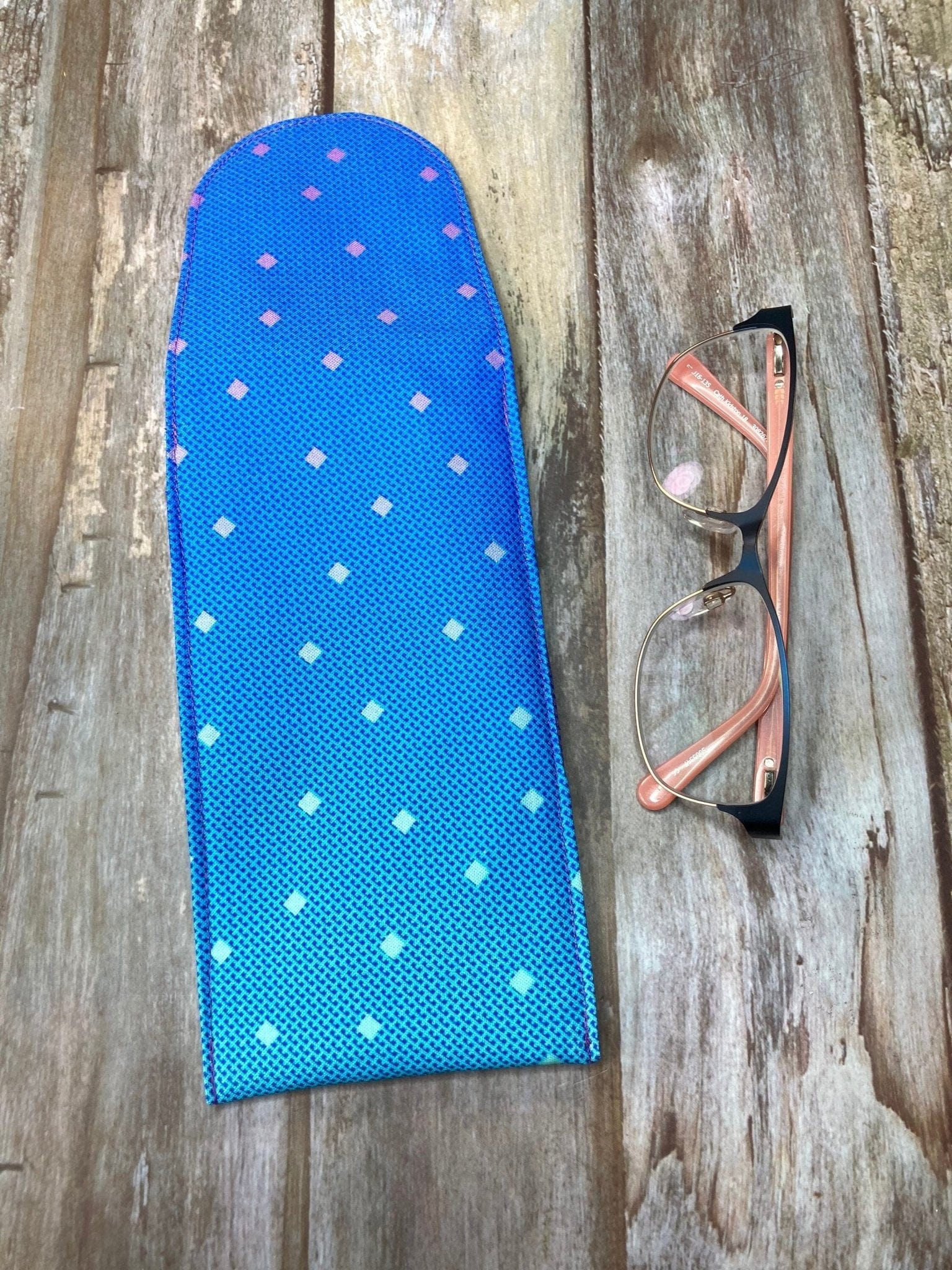 Glasses Case | Blue Ombre