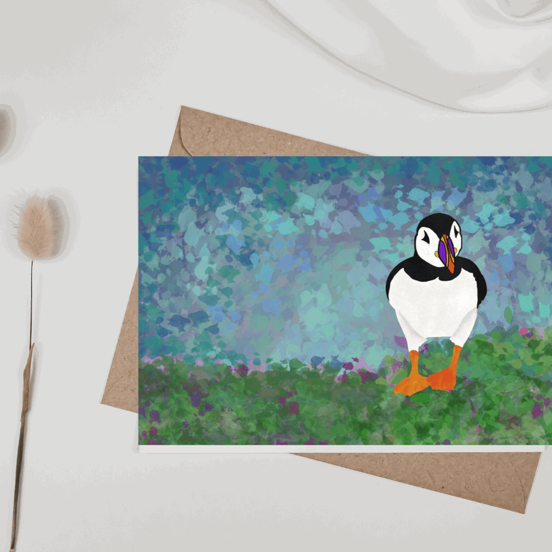 Greetings Card | Puffin - Set of 5 Notecards