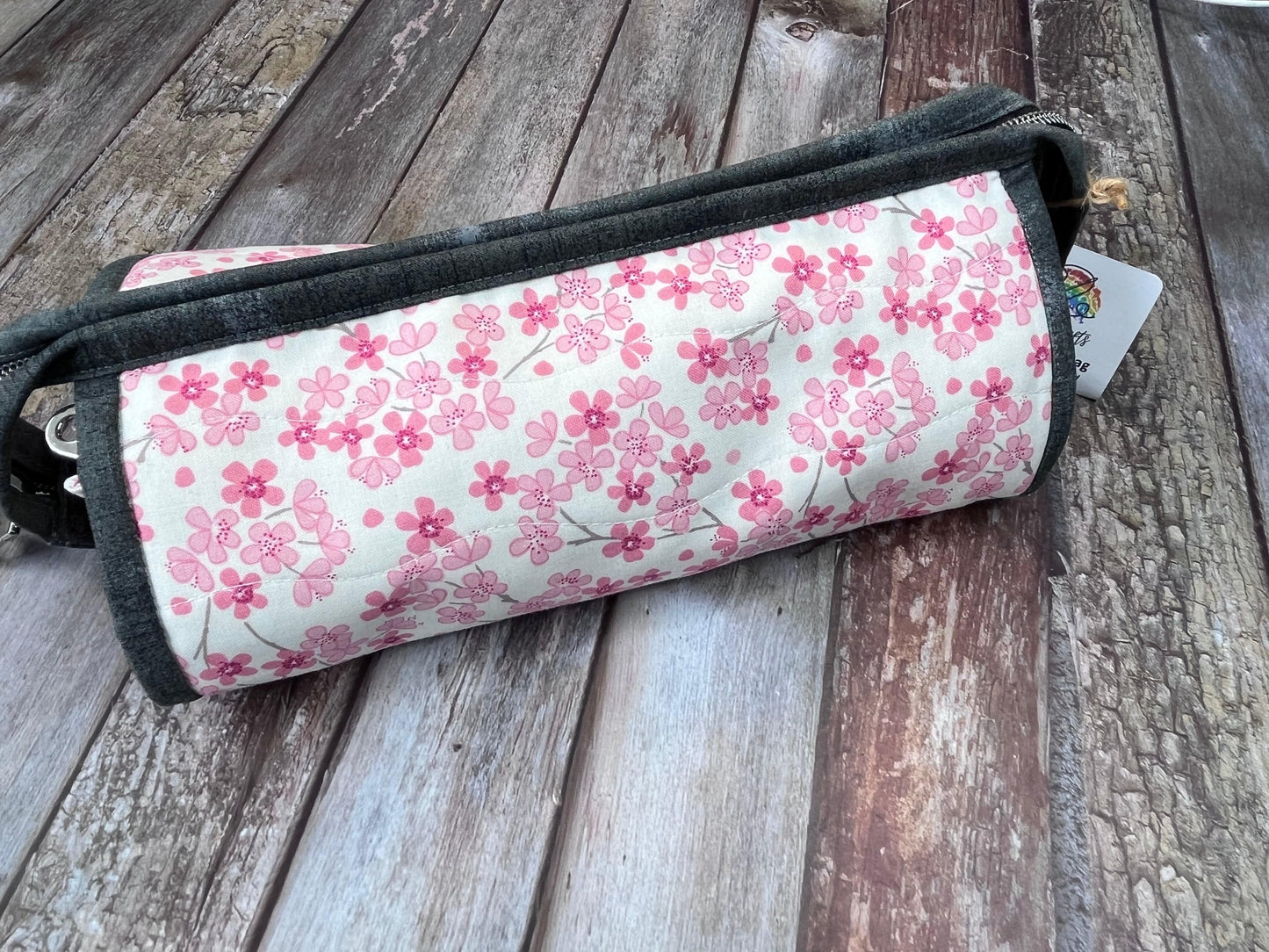 Sew Together Bag | Pink Floral | Craft Organiser