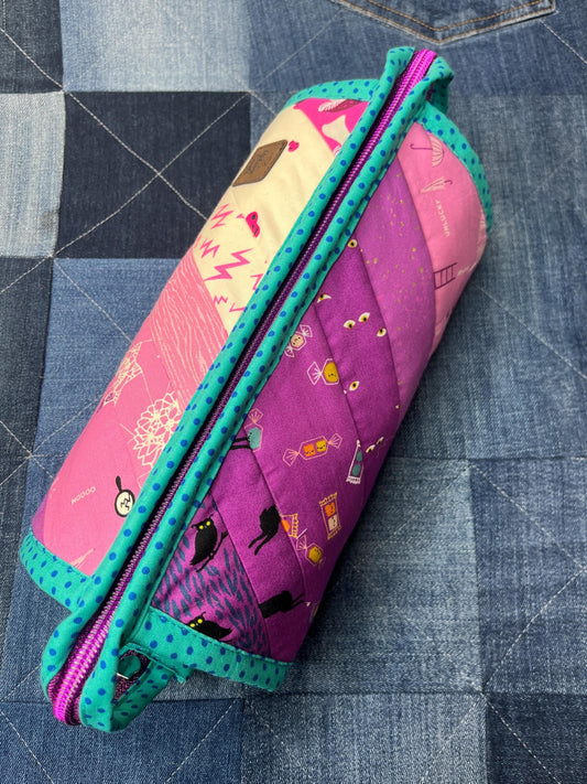 Sew Together Bag | Pink Teal | Craft Organisation