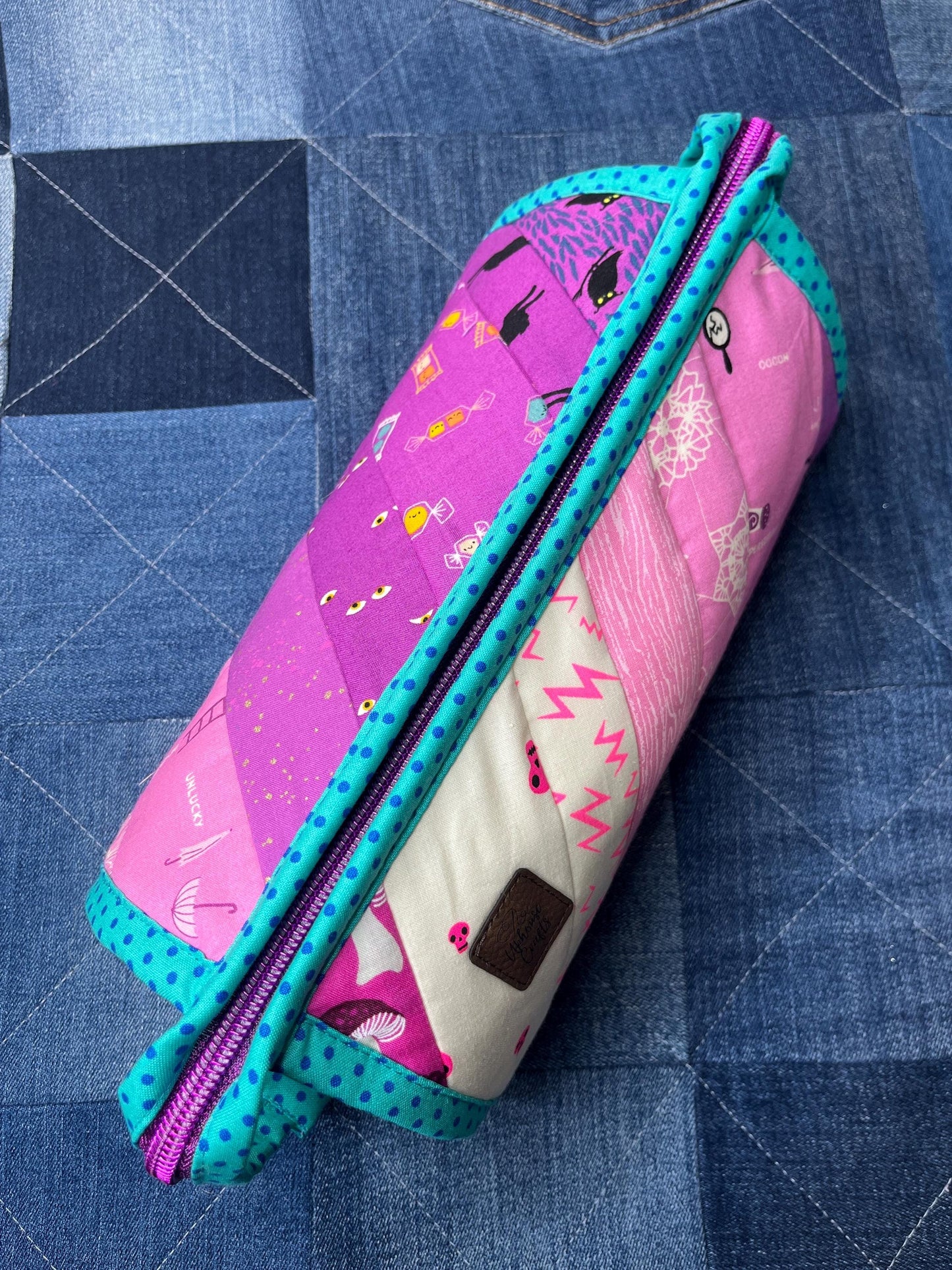 Sew Together Bag | Pink Teal | Craft Organisation