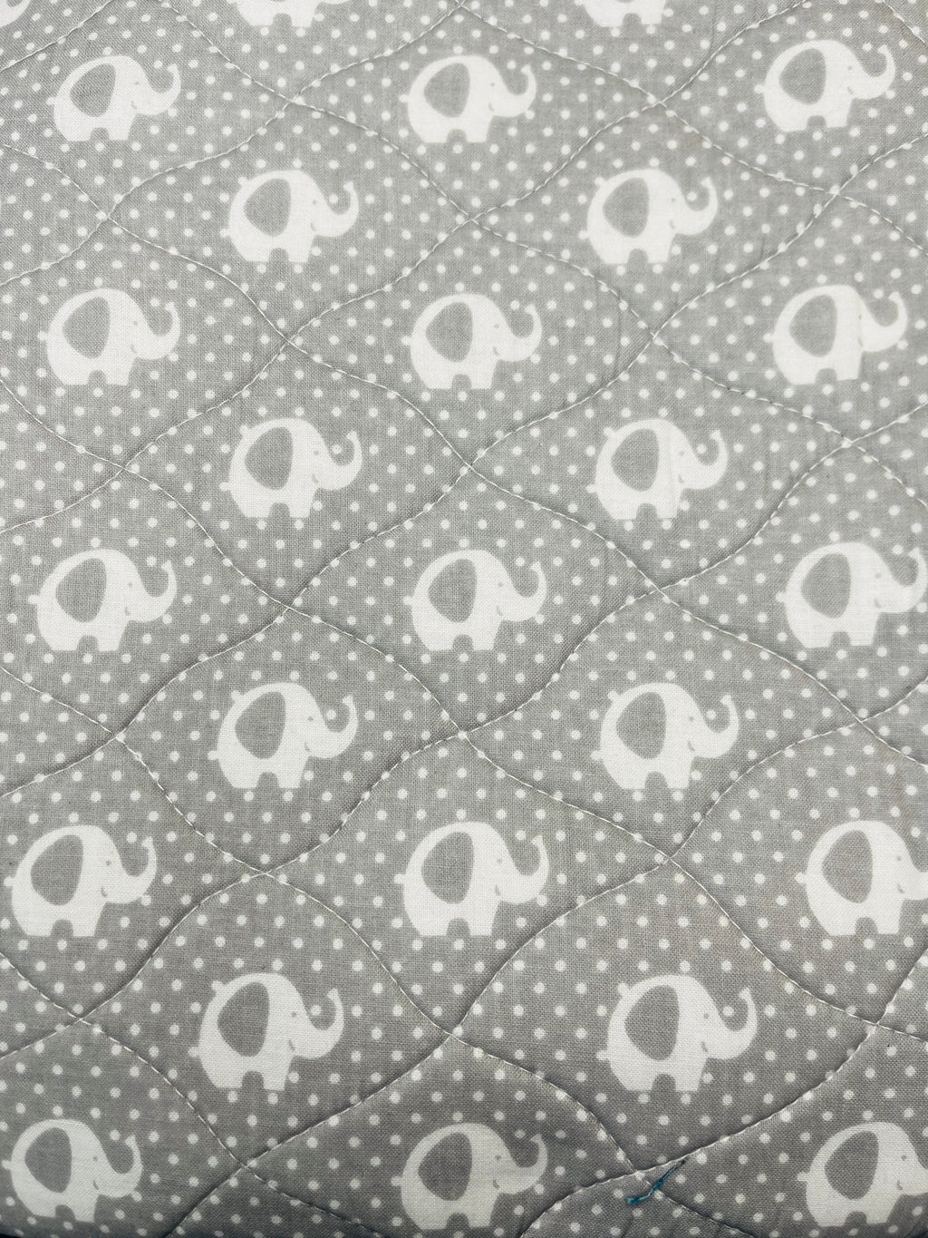 Wearable Hot Water Bottle Cover | Grey & White Elephant - Uphouse Crafts