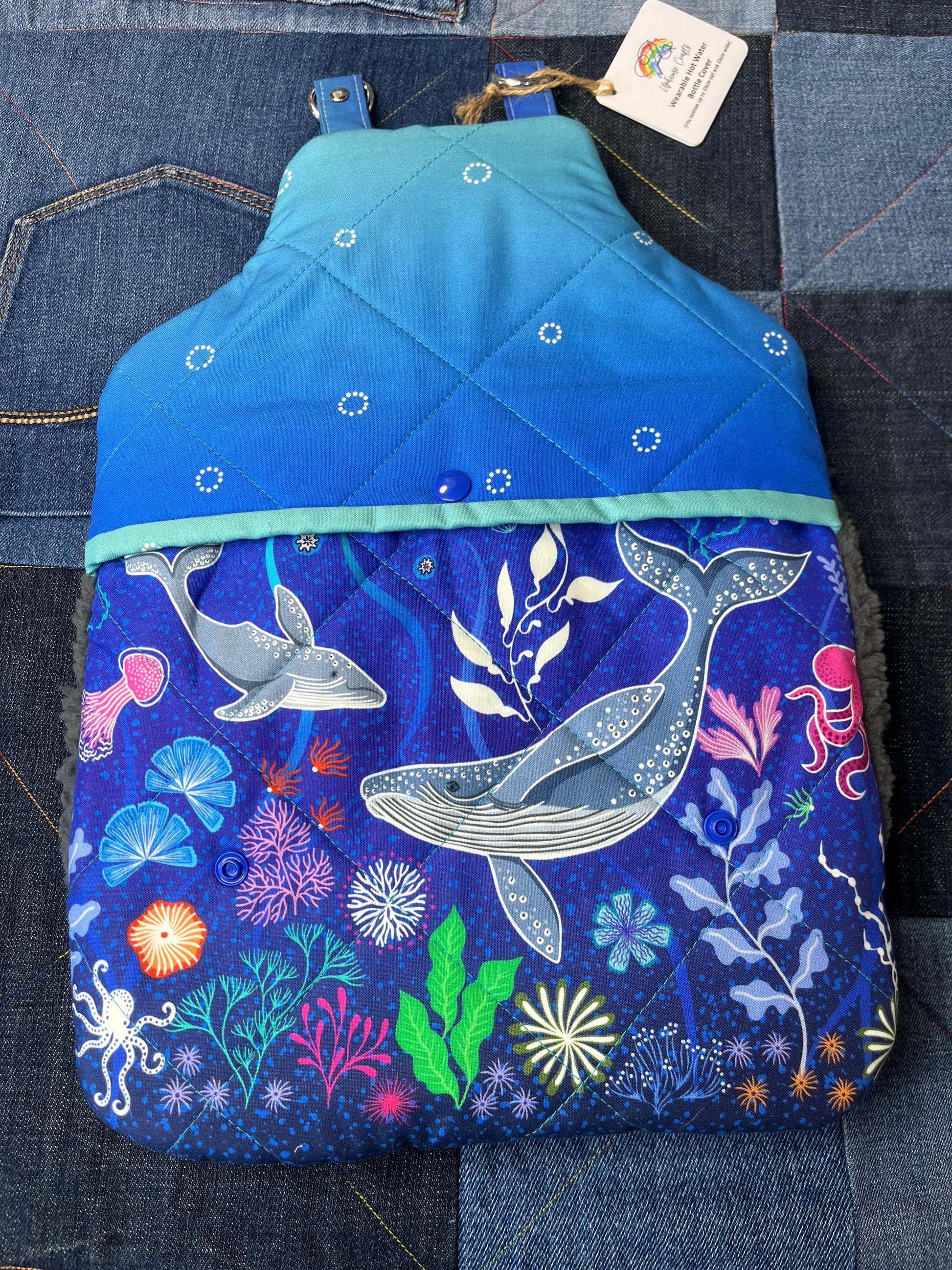 Wearable Hot Water Bottle Under the Sea - Uphouse Crafts