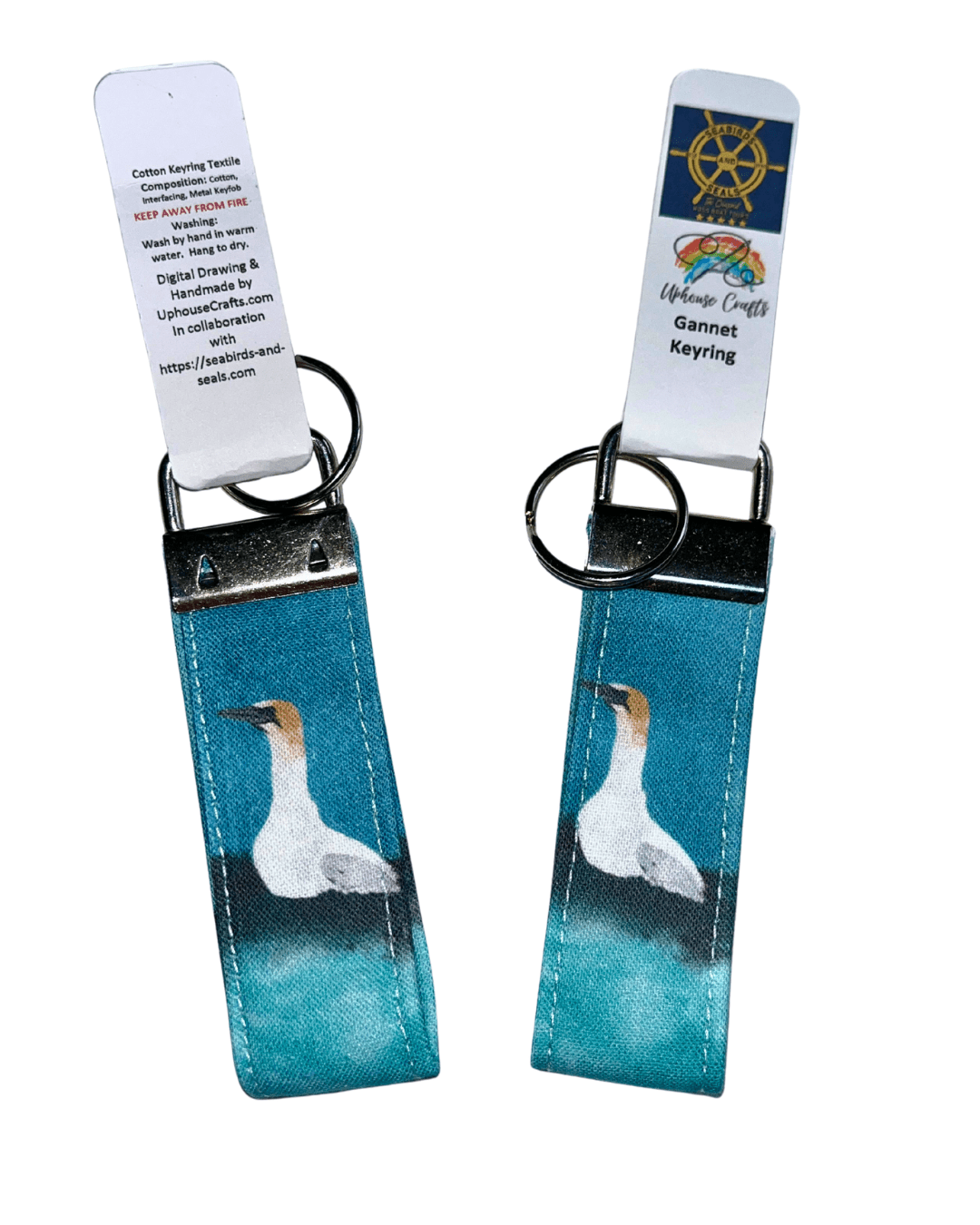 Uphouse Crafts | Rainbow Orca Keyring