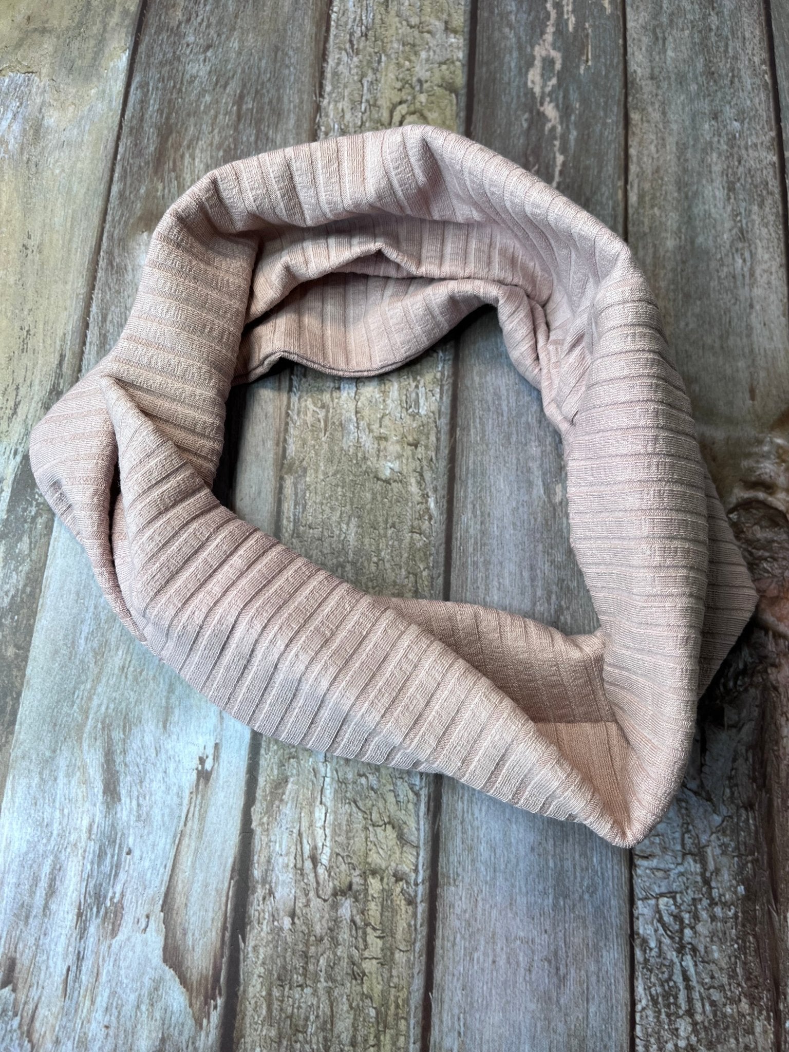 Wide Rib Knit Jersey Snood - Uphouse Crafts