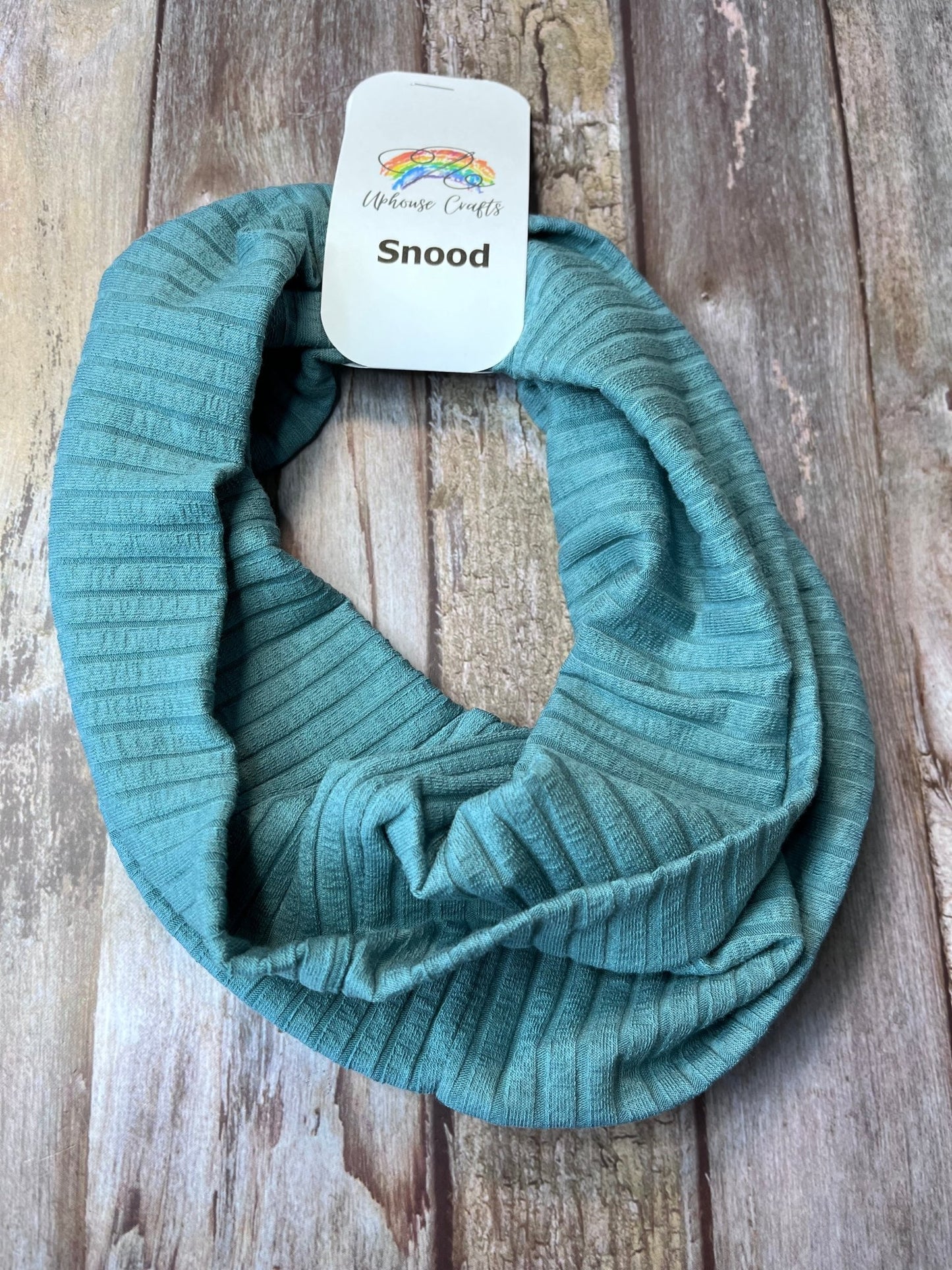 Wide Rib Knit Jersey Snood - Uphouse Crafts