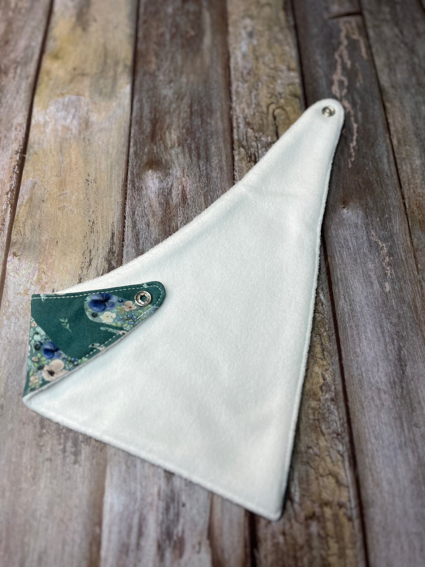 Baby Dribble Bib | Green Whale